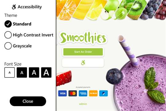 Smoothies Smart Kiosk screenshot 3
