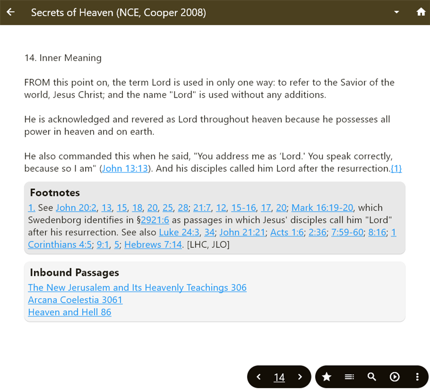 #5. Swedenborg Reader (Windows) Von: New Christian Bible Study Corp.