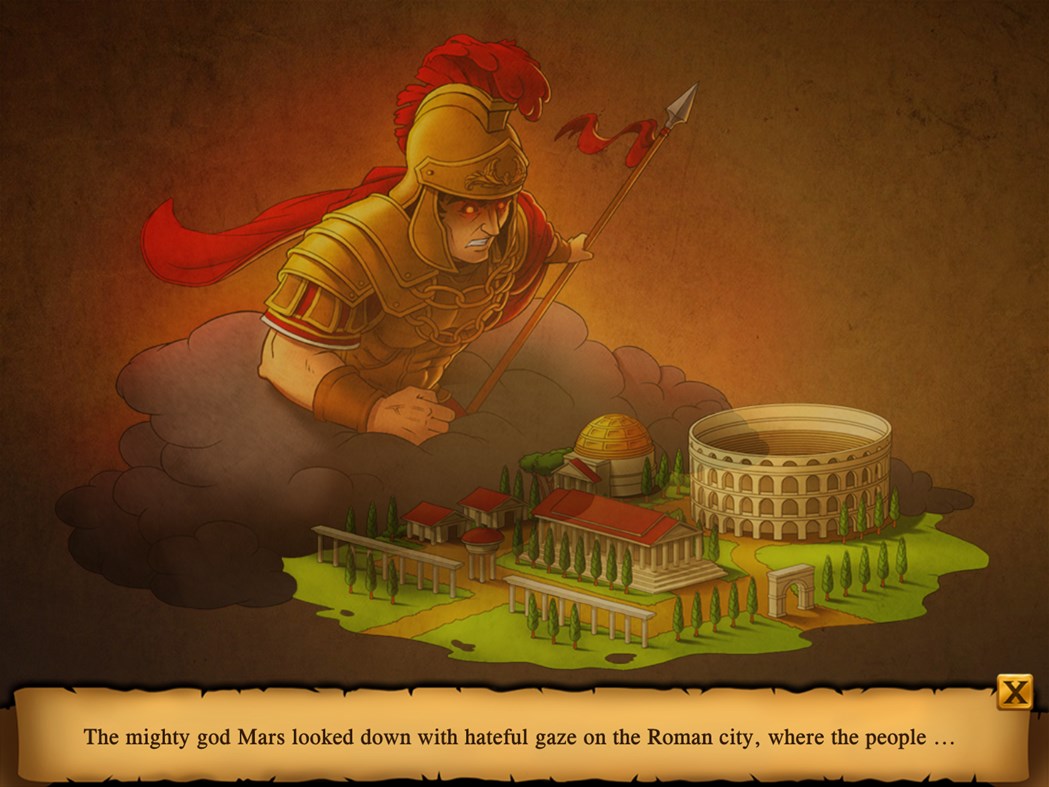 #4. LEGEND OF ROME - THE WRATH OF MARS - MATCH 3 (Windows) โดย: magnussoft Deutschland GmbH