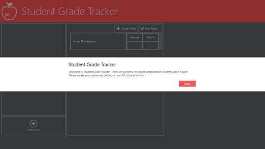Student Grade Tracker screenshot 1