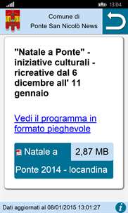 News Comune Ponte San Nicolò screenshot 2