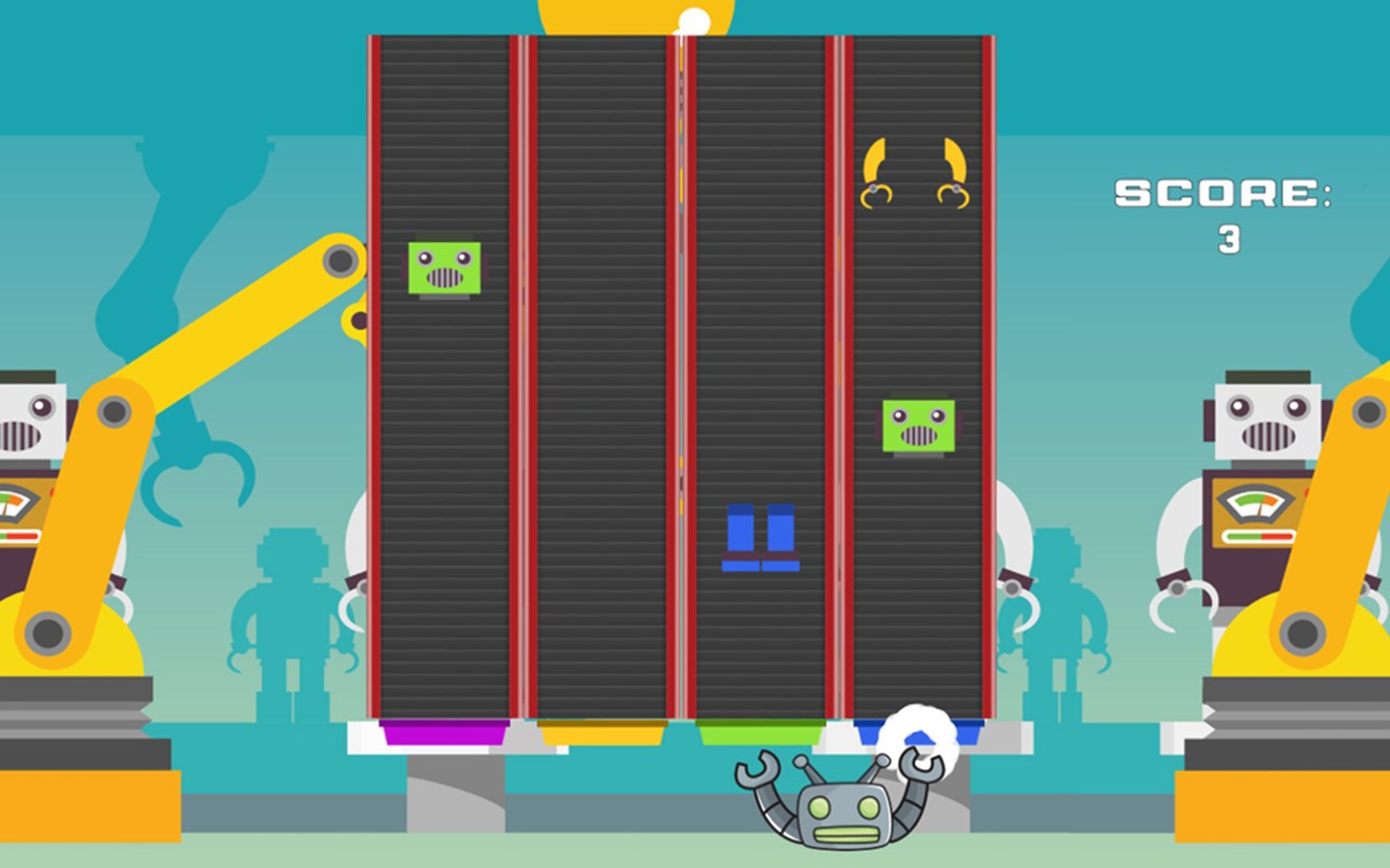 Robot Factory Puzzle Game