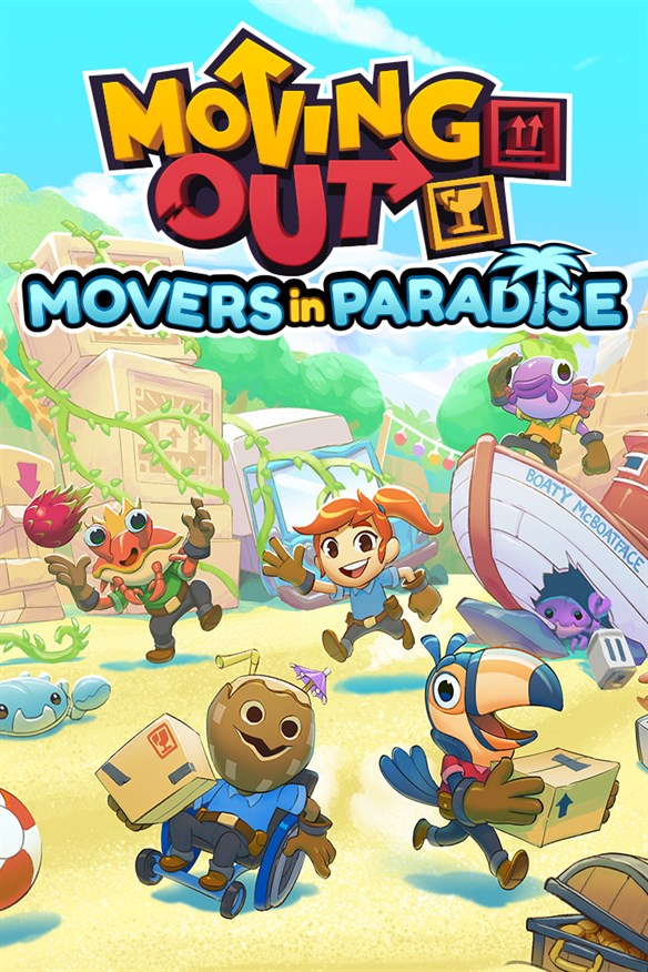 Moving Out - Movers In Paradise Xbox Series X|S and Xbox One cover art