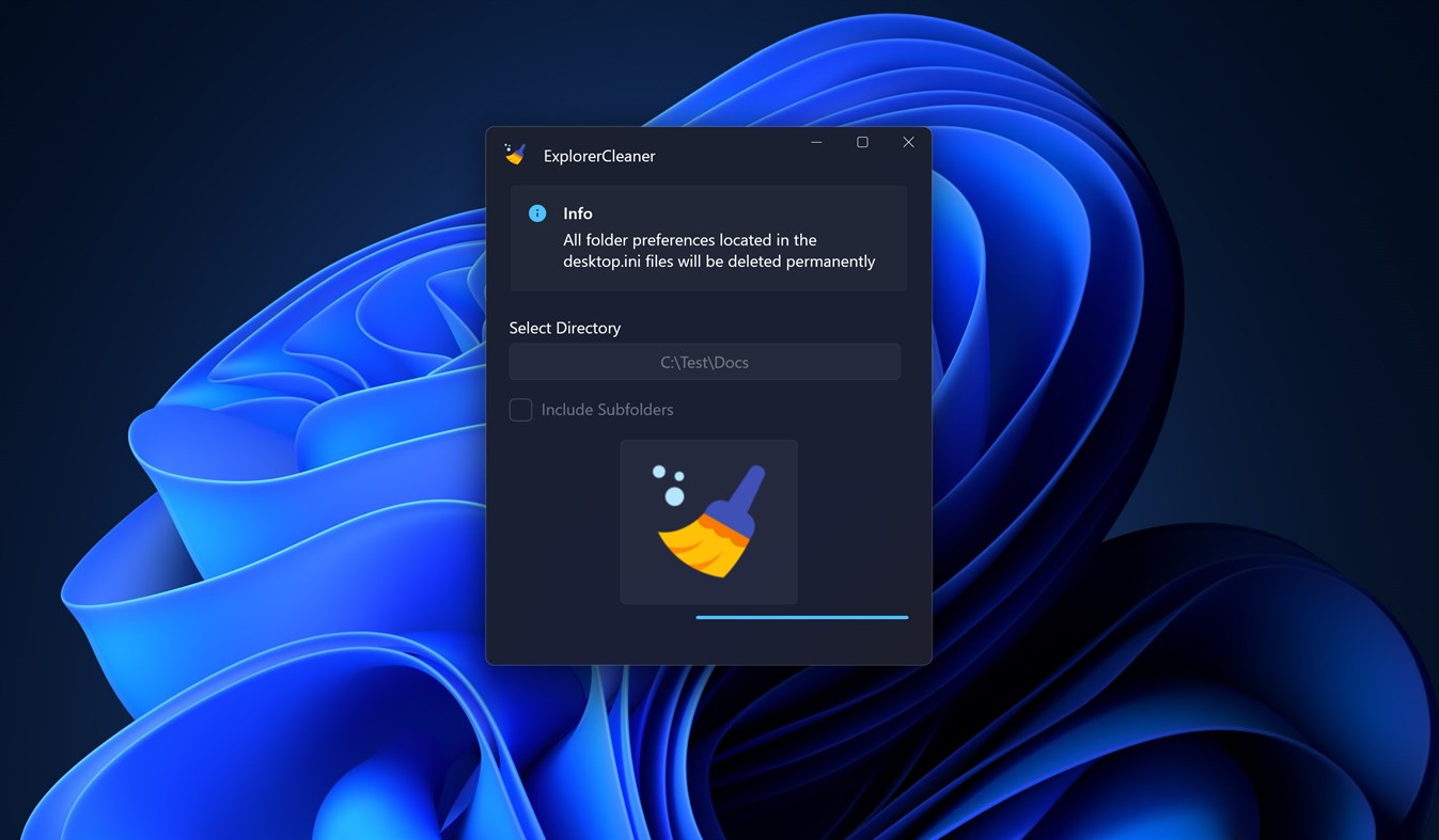 #2. Folder Preferences Cleaner (Windows) Με: EvlarSoft LLC