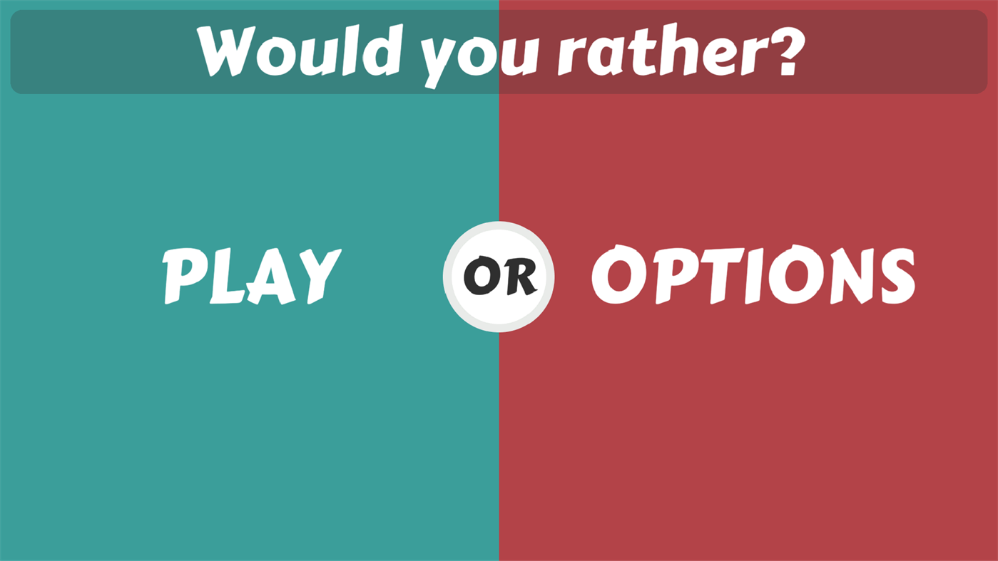 #1. Choice Clash: What Would You Rather? (Windows) Podle: Source Byte Sp. z o.o.