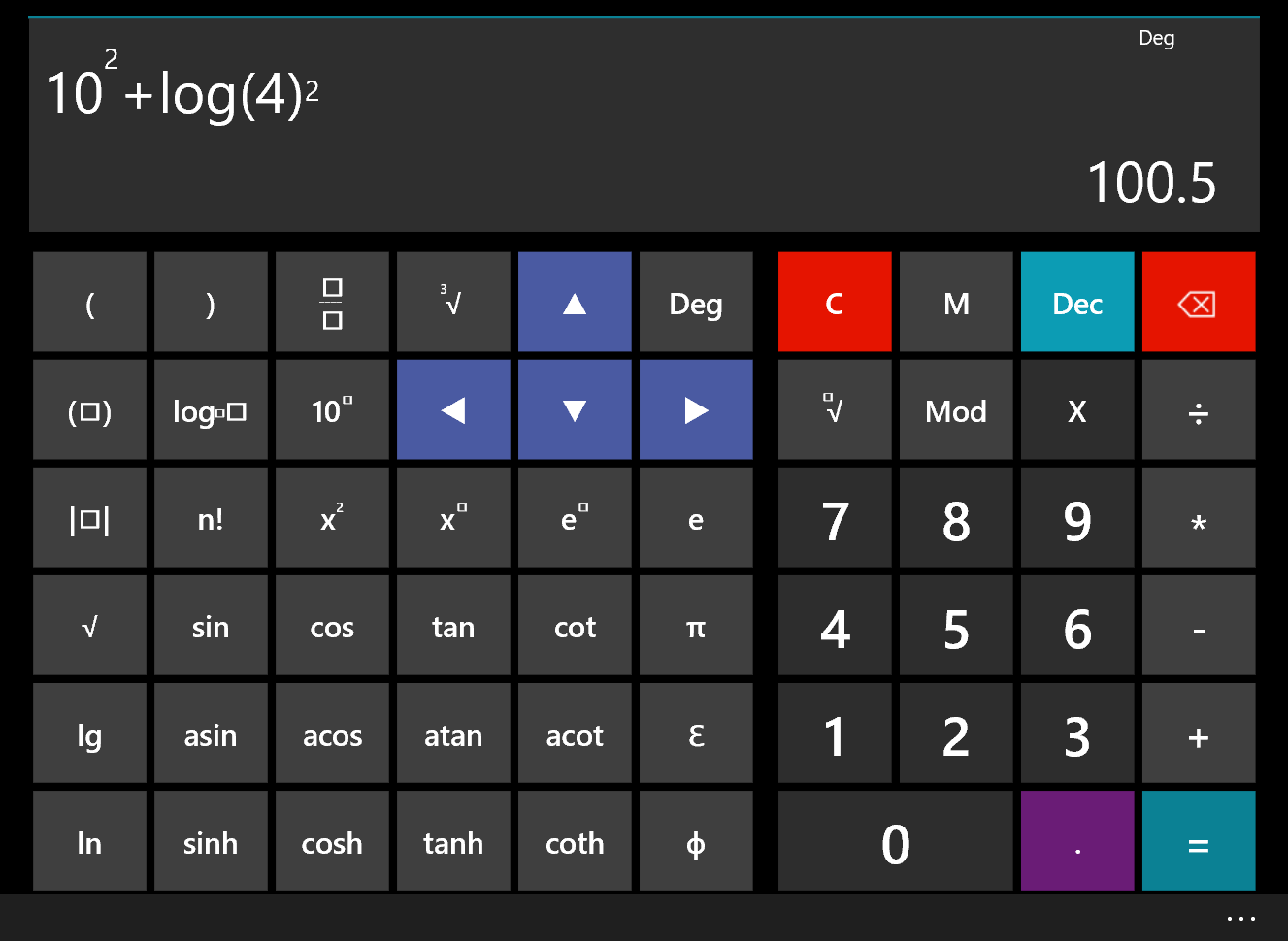 Microsoft windows calculator что это