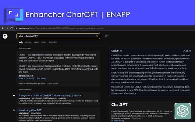 Enhancer ChatGPT™ | ENAPP