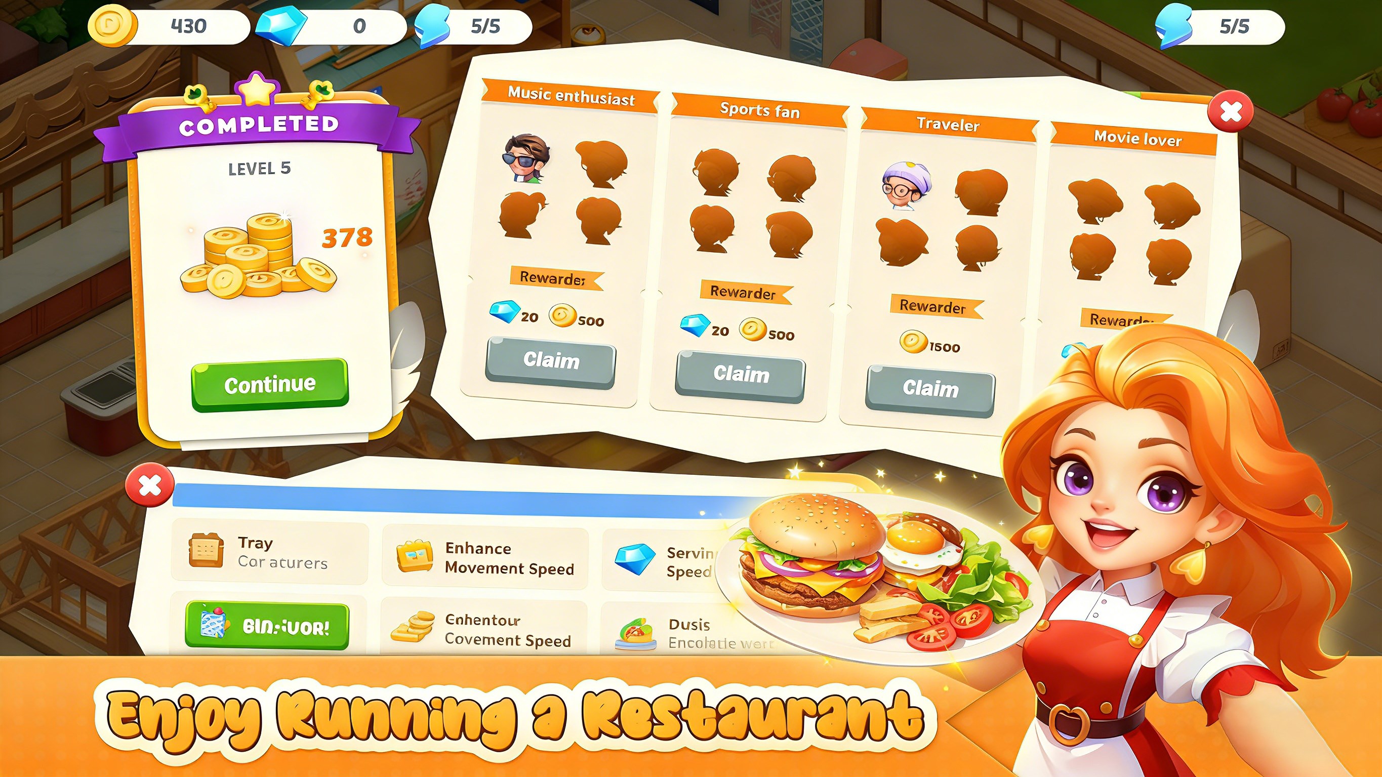 Dream Dinner: Cooking & Restaurant Time Management screenshot