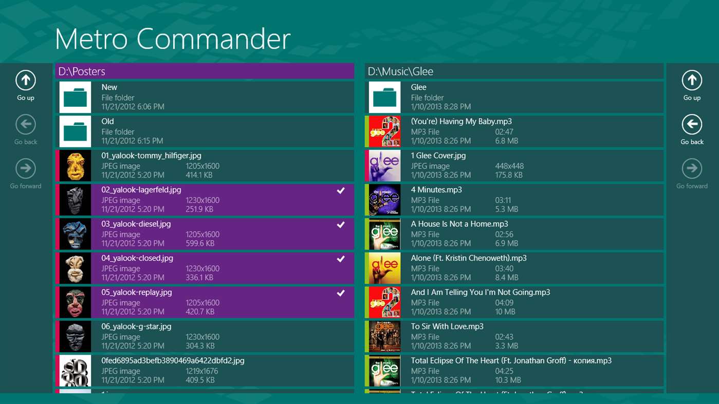 Windows 8 Metro Commander full