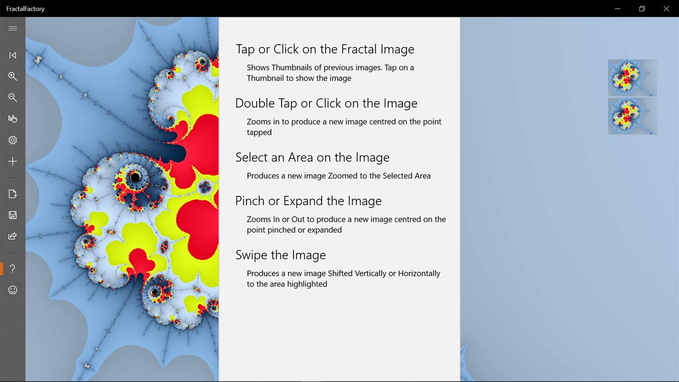 #5. FractalFactory (Windows) Podle: LarkRiseSoft