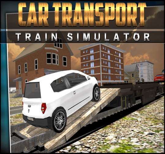 Car Transport Train Simulator screenshot 4