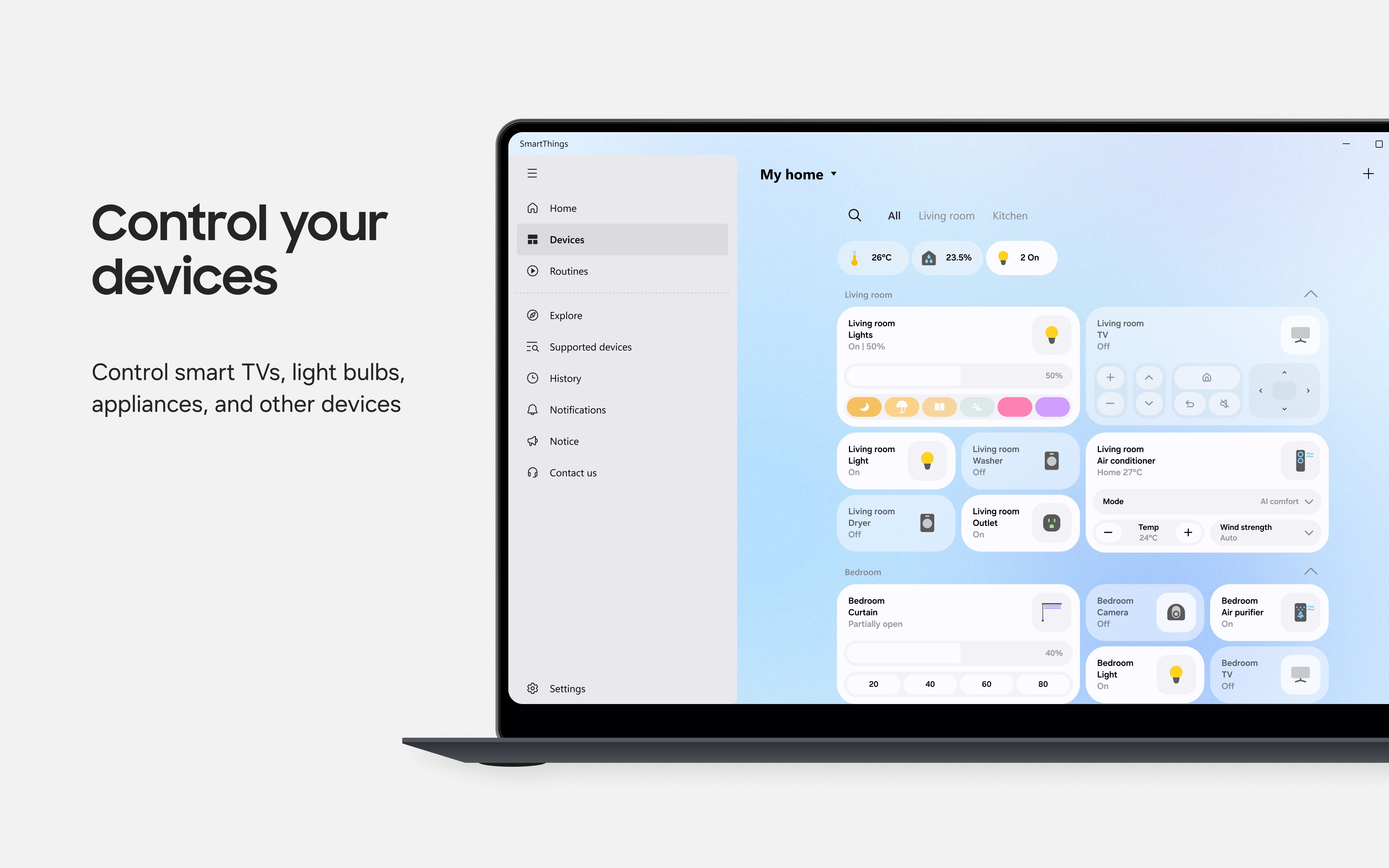 SmartThings screenshot