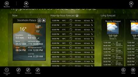 Weather View Screenshots 1