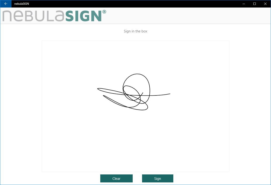 #3. nebulaSIGN (Windows) โดย: Vintegris S.L