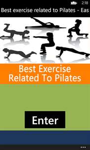 Best exercise related to Pilates - Easy Exercises screenshot 1