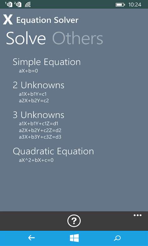 Equation.Solver Screenshots 1