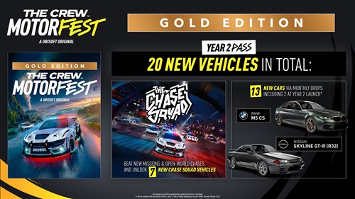 The Crew Motorfest Gold Edition