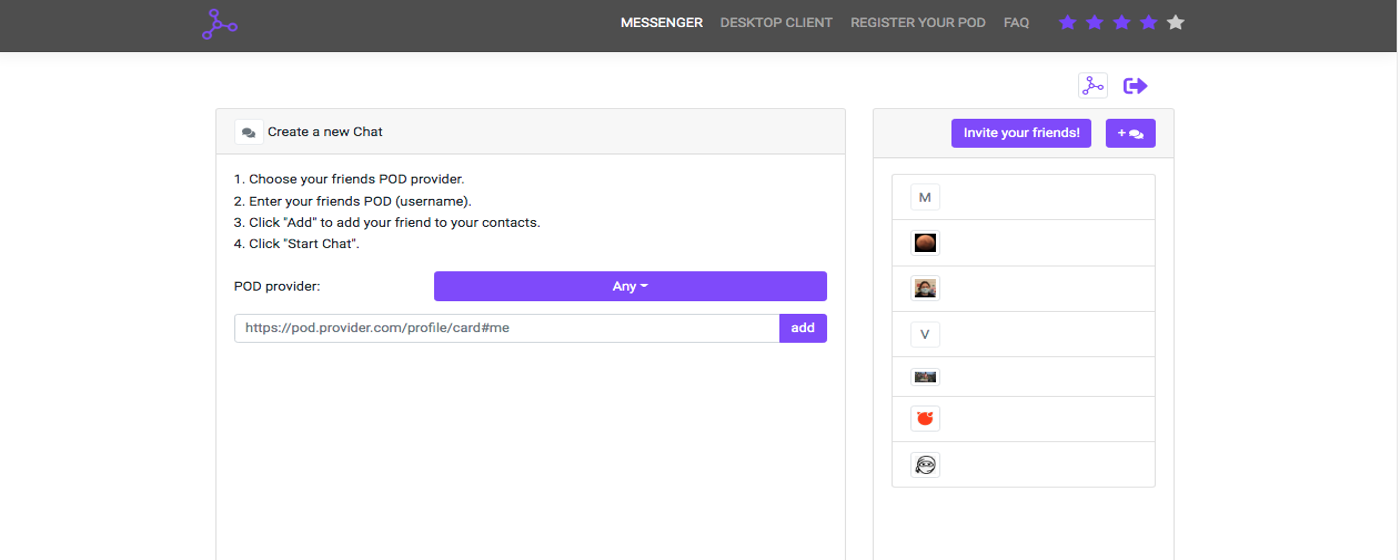 POD Chat Messenger