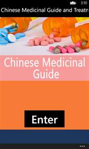 Chinese Medicinal Guide and Treatment - Easy Tips screenshot 1