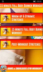 15 Minute Full Body Burner Workout screenshot 2