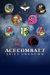 ACE COMBAT™ 7: SKIES UNKNOWN - Conjunto de emblemas de 25 aniversario II