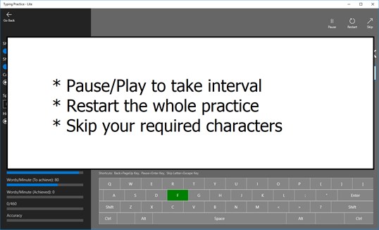 Typing Practice - Lite screenshot 4