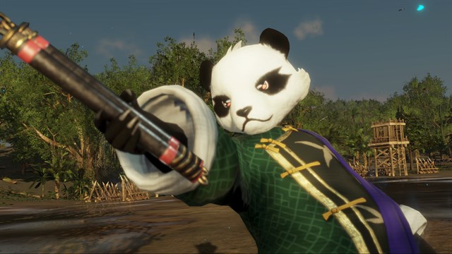 Unisex Custom Panda Costume Set screenshot 2