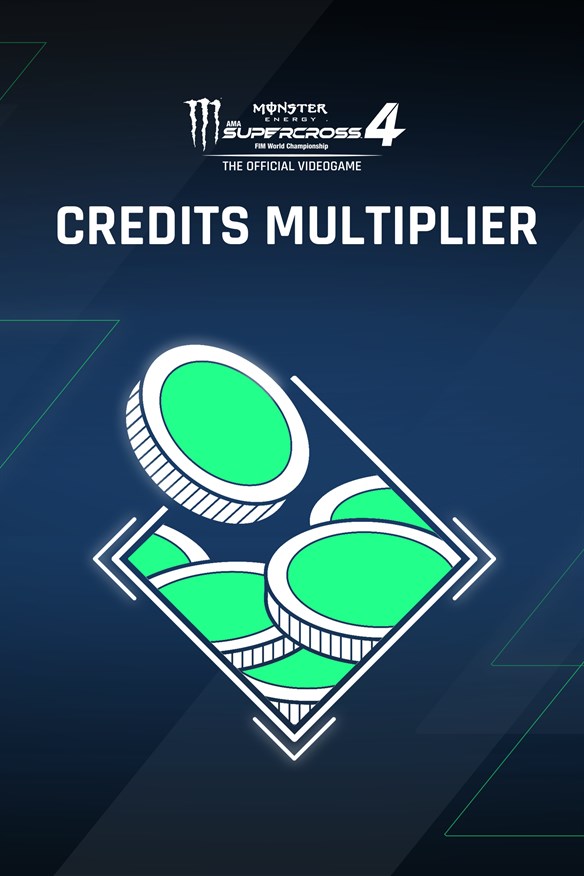Monster Energy Supercross 4 - Credits Multiplier Xbox Series X|S and Xbox One cover art