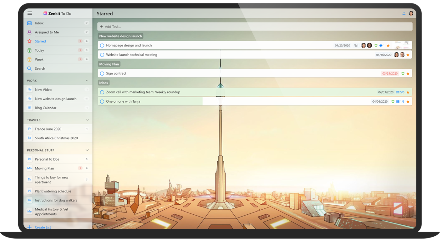 #3. Zenkit To Do (Windows) 来自: Zenkit