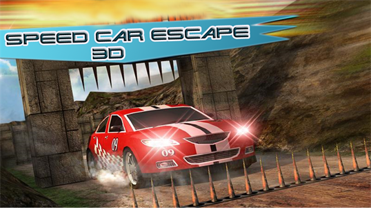 Speed Car Escape 3D screenshot 1