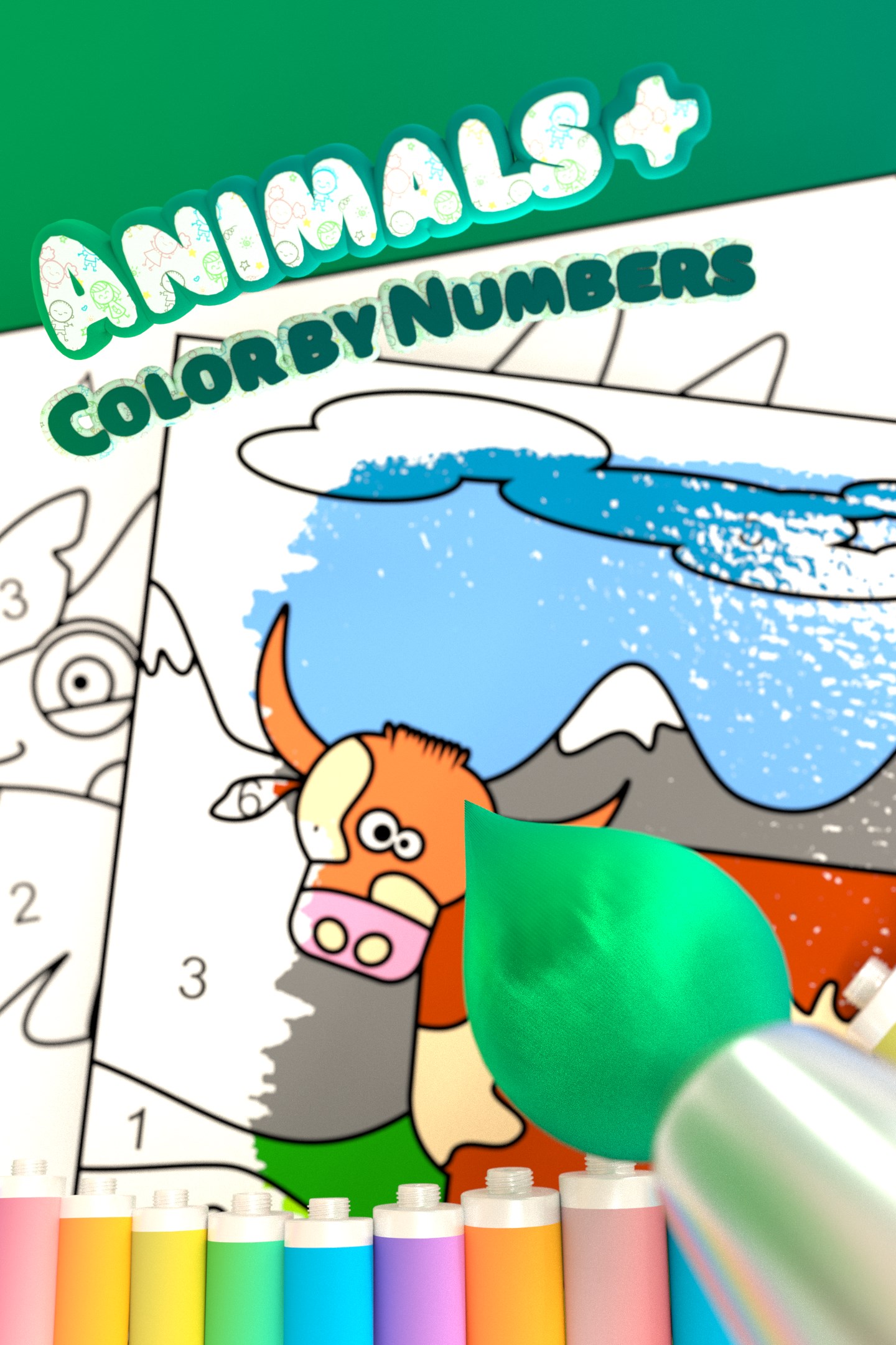 Animals - Color by Numbers +