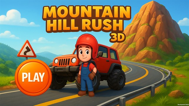 Mountain Hill Rush 3D screenshot 1