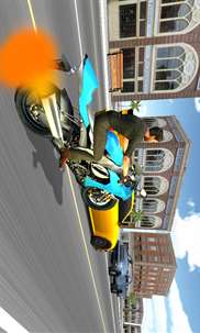 Racing City Moto 3D screenshot 2