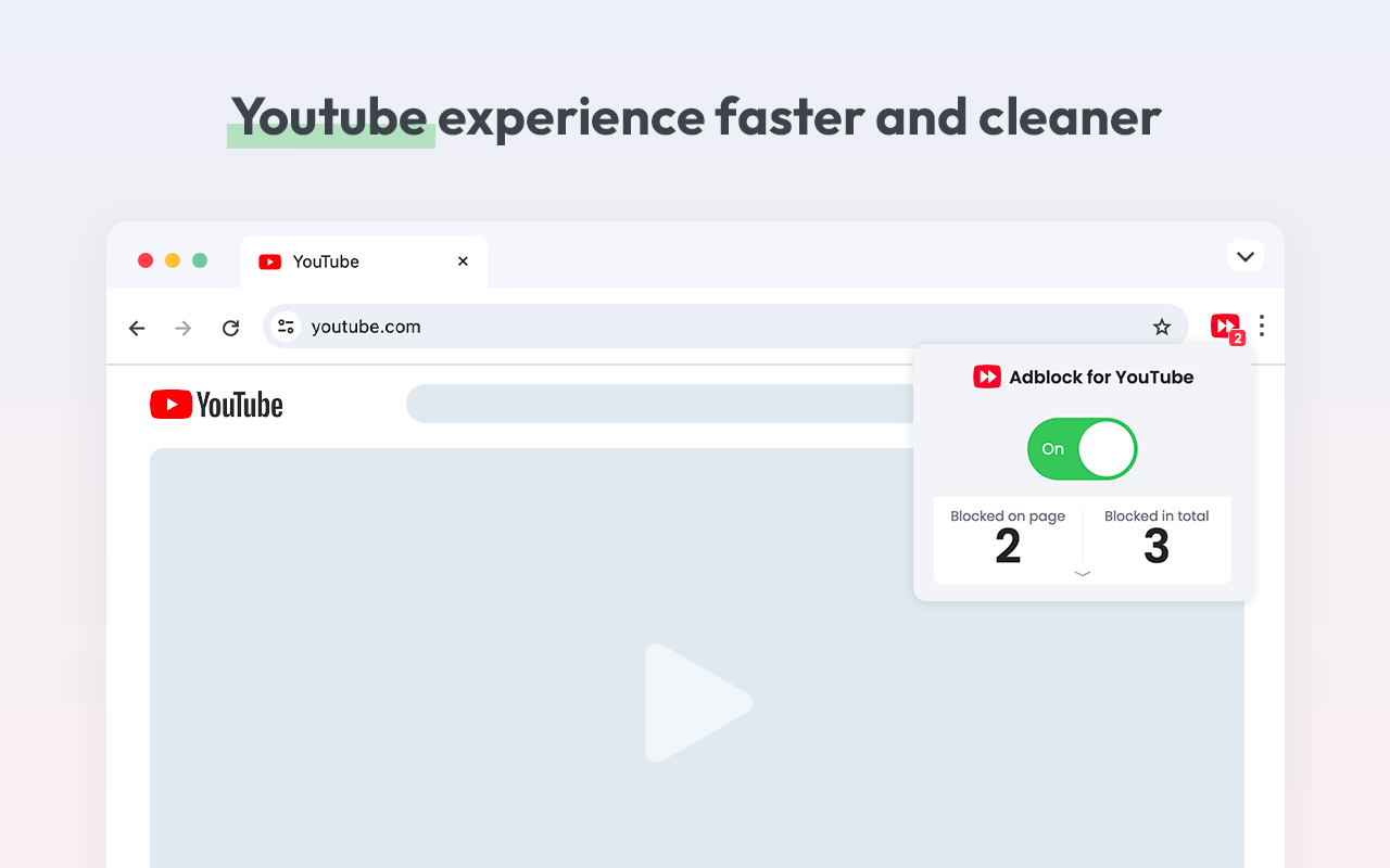 Adblock for Youtube - skip ads