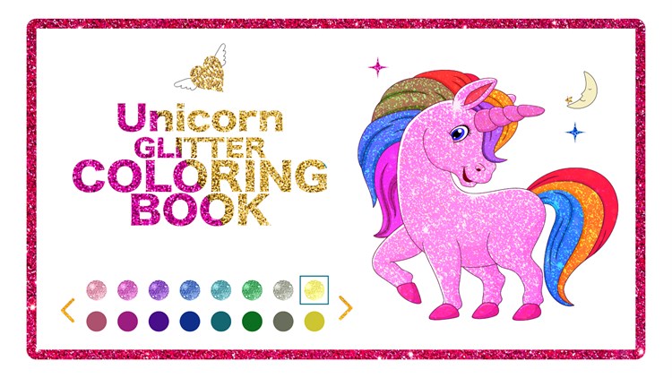 Unicorn Pixel Art - Glitter Coloring - PC - (Windows)
