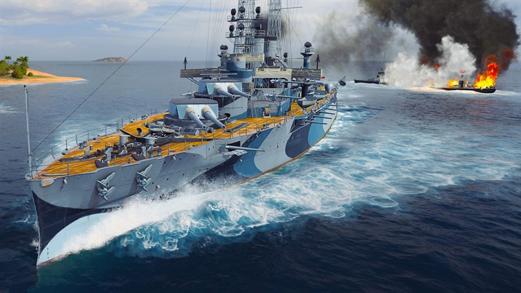 World of Warships: Legends — Arkansas Brawler - Xbox - (Xbox)