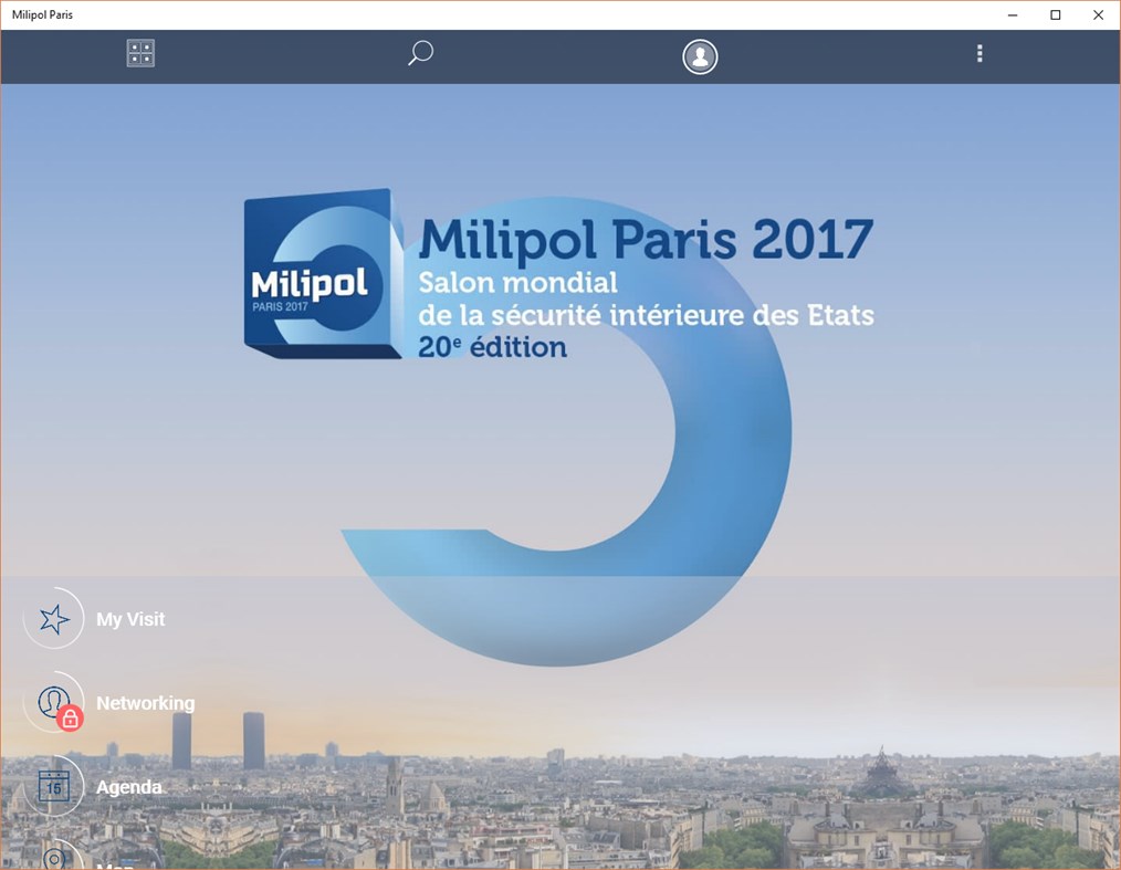 #1. Milipol Paris (Windows) By: Goomeo