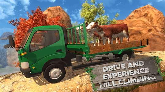 Hill Climbing Animal Transport 3d screenshot 4