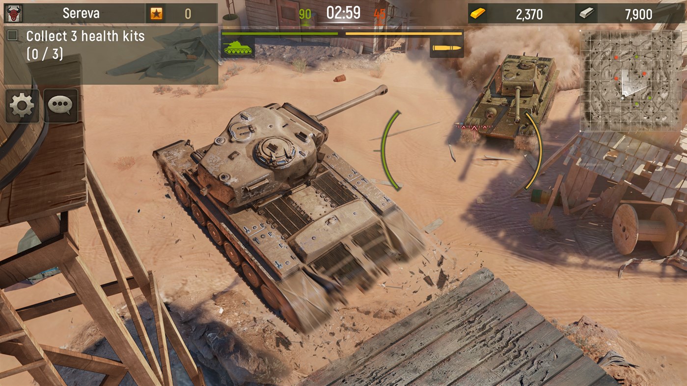 #3. Grand Tanks WW2: Ultimate Armored Warfare on PC (Windows) By: XDEVS LIMITED