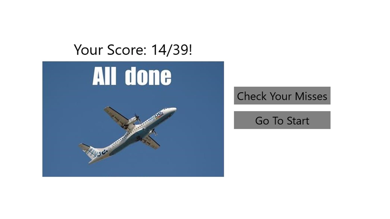 Captura 7 AircraftQuizX windows