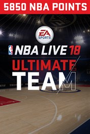 EA SPORTS™ NBA LIVE 18 ULTIMATE TEAM™ – 5 850 NBA POINTS -PISTETTÄ