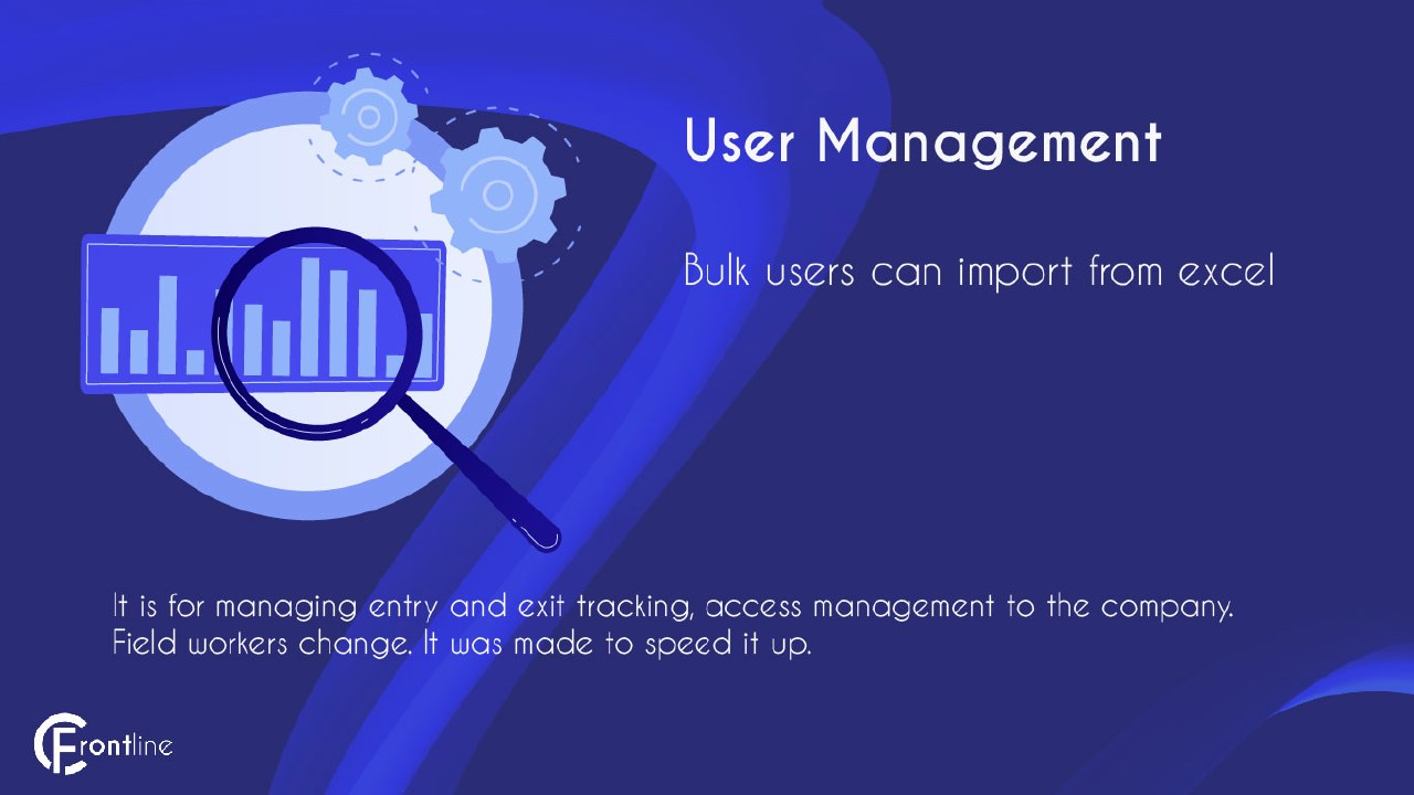 Snapshot 1 of Frontline User Management
