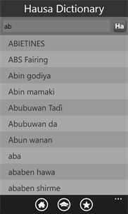 Hausa Dictionary screenshot 4