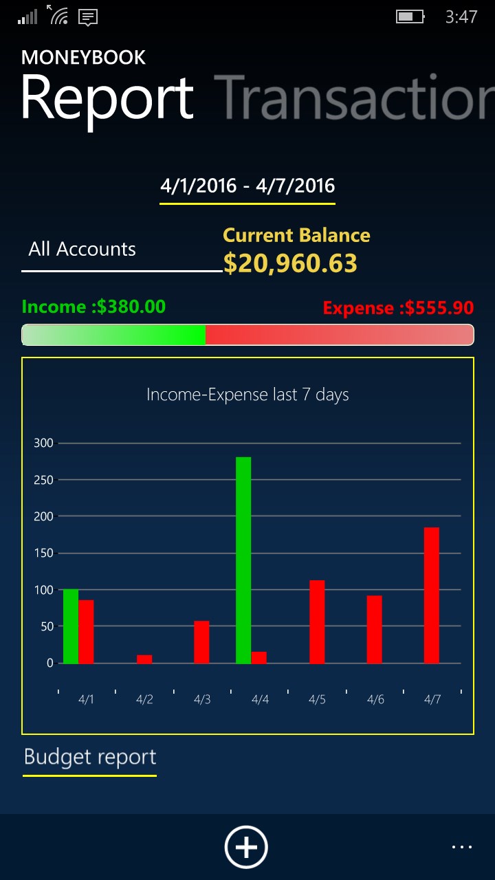 MoneyBook screenshot