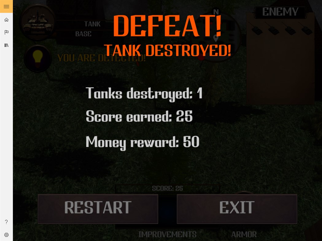 #3. Battle Tanks Firestorm (Windows) Podle: LNHERITANCE GAME