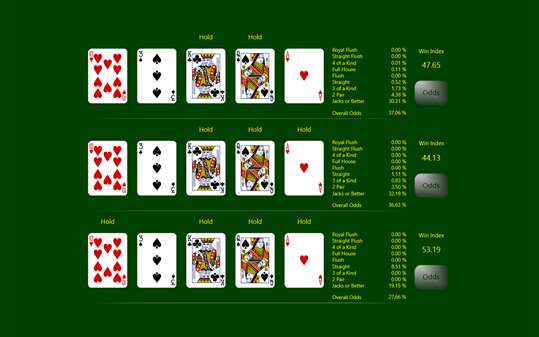 Texas Holdem Odds Calculator screenshot 5