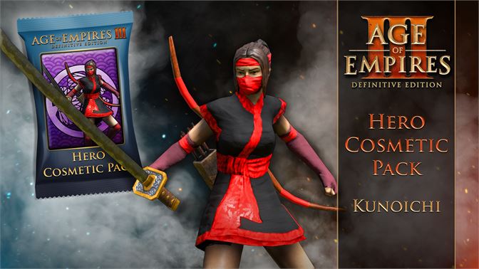 Buy Age Of Empires Iii Definitive Edition Hero Cosmetic Pack Kunoichi Microsoft Store En Am