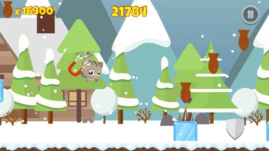 Flying Cat Christmas Games screenshot 9