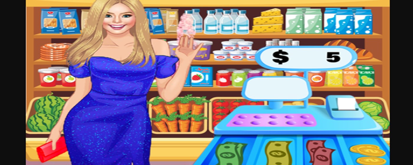 Supermarket Shopping Mall Game Play marquee promo image
