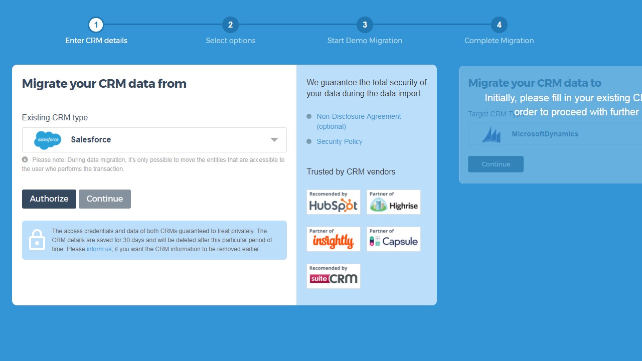 Snapshot 5 of CRM Data Migration and Import